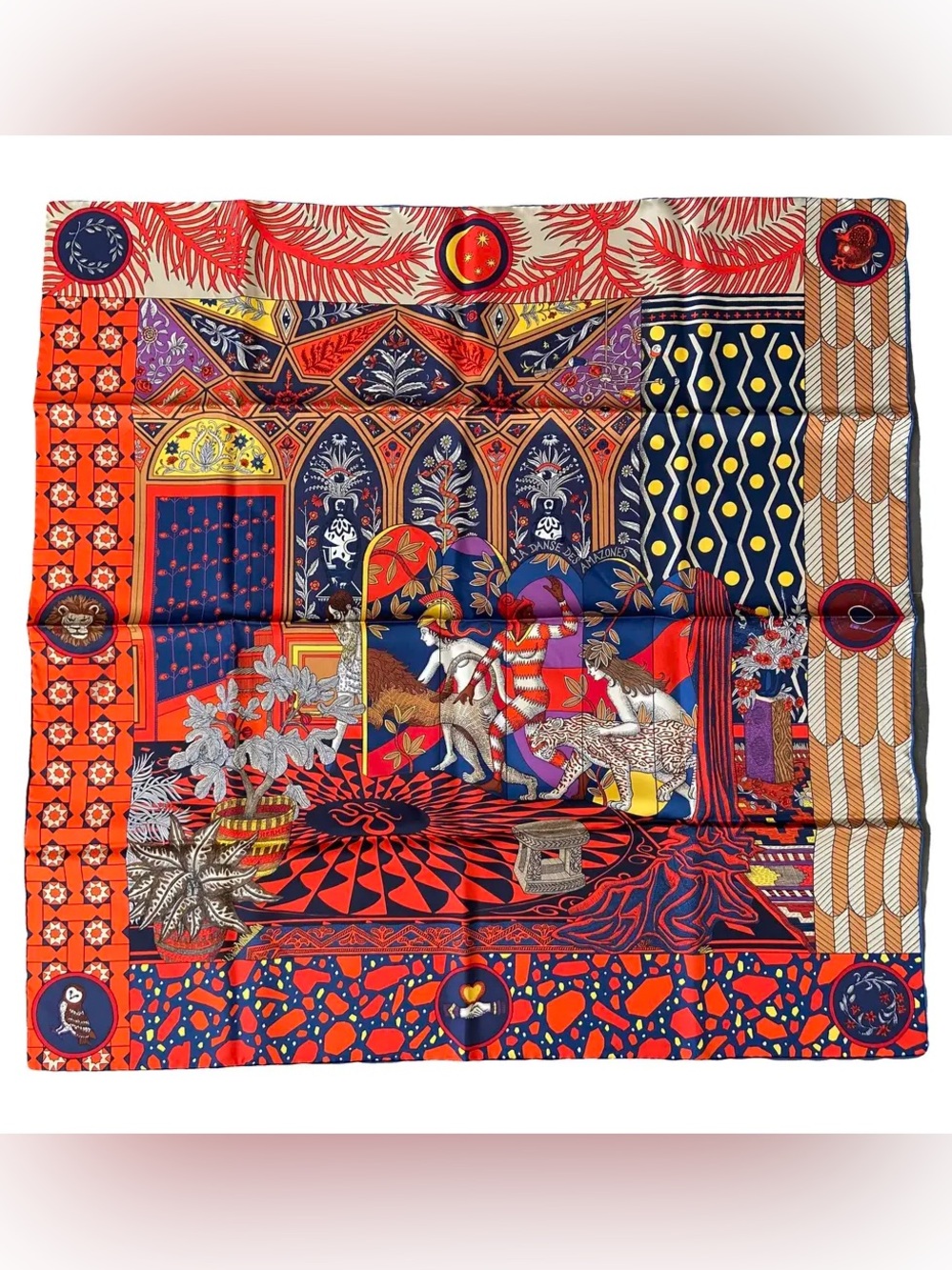 Hermes Carré 90 silk handkerchief